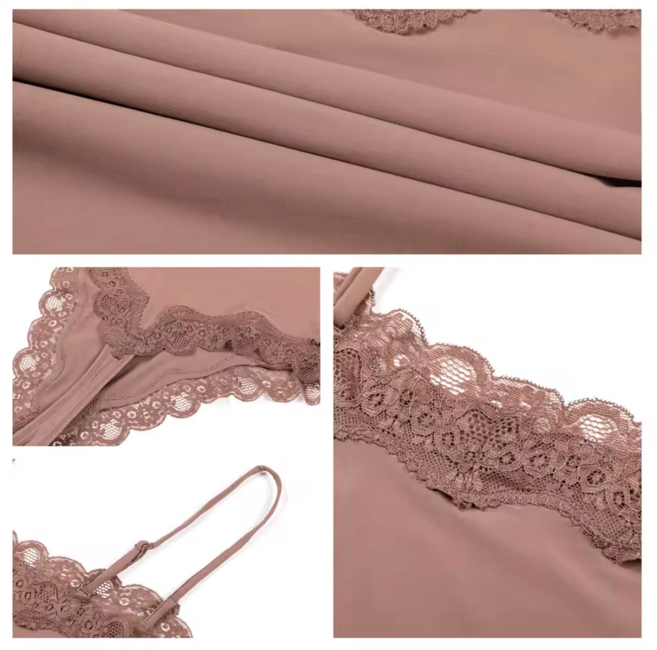 NUDE LACE BODYSUIT